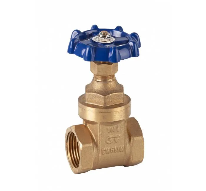 Robinet cu sertar din alama, orificiu standard, filet NPT